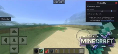 Motion Blur Mod for Minecraft Bedrock 26.0+