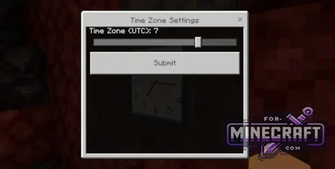 Real-Life Clock Addon