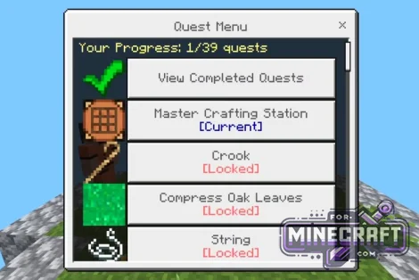 Skyfactory Modpack 2.8 for Minecraft Bedrock 26.10/26.3+