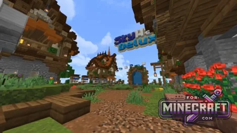 SkyWars Deluxe Map v14.6.4 for Minecraft PE 1.26.X