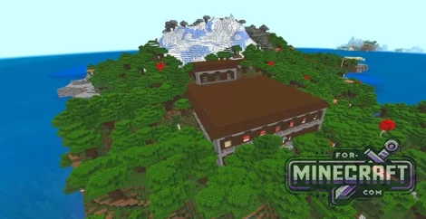 Twin Mansion Island Seed