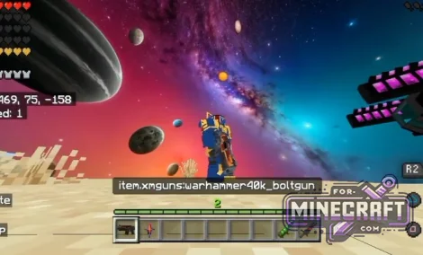 Warhammer 40k Mod Pack for Minecraft Bedrock 1.21/26.3+