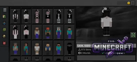 1000+ Skins for Minecraft Bedrock