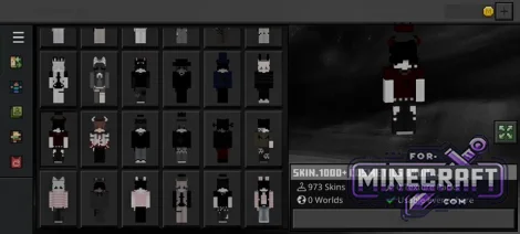 1000+ Skins for Minecraft Bedrock