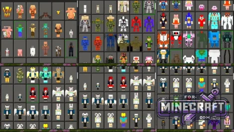 999+ 4D&5D Skins for Minecraft Bedrock 26.12 (apk)