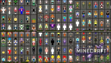 999+ 4D&5D Skins for Minecraft Bedrock 26.12 (apk)