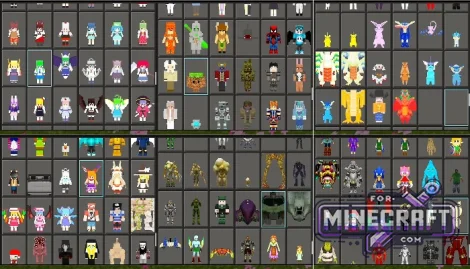 999+ 4D&5D Skins for Minecraft Bedrock 26.12 (apk)