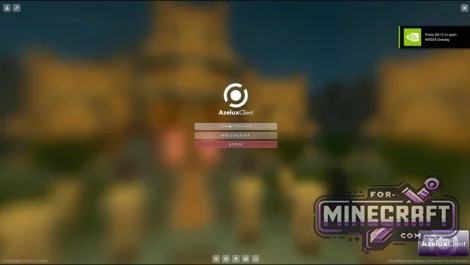 Azelux Client v1 for Minecraft Bedrock 1.21/26.13