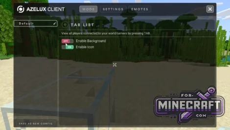 Azelux Client v1 for Minecraft Bedrock