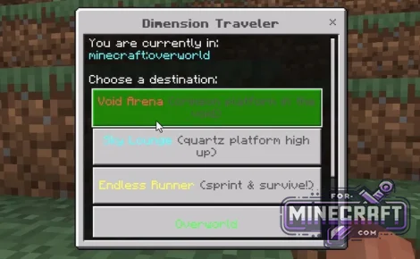 Custom Dimensions in Minecraft Bedrock 26.20.26
