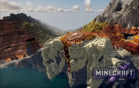 Hidden Lagoon Crater Seed for Minecraft Bedrock 26.20