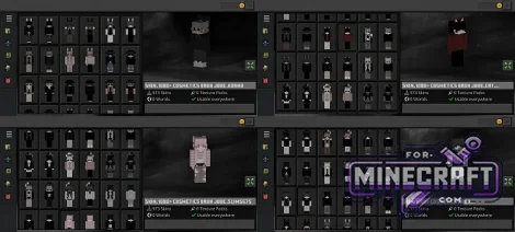 1000+ Skins for Minecraft Bedrock 26.30+ (APK)