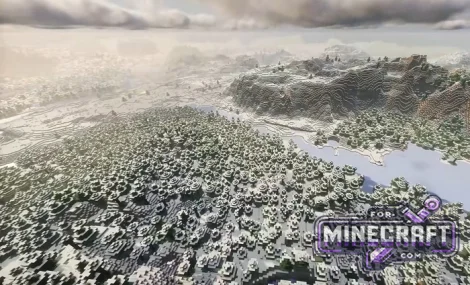 Infinite Winter Seed for Minecraft Bedrock 1.2126.20+