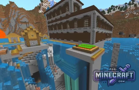 Mansion Over Ocean Monument Seed