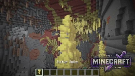 Minecraft Bedrock 26.30.20 / 26.30.21 - Sulfur Spikes & Cave Update