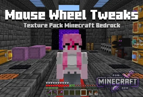Mouse Wheel Tweaks (Quick Scroll) v1.1.0 for Minecraft Bedrock 26.X