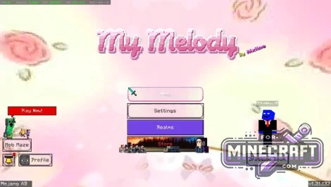 My Melody FINAL Pack for Minecraft Bedrock 1.21/26.X