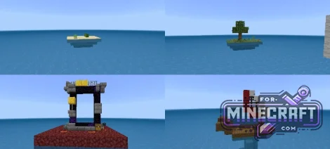 Raft Survival Map for Minecraft