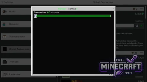 Render Setting Plus for Minecraft Bedrock 1.21/26.20