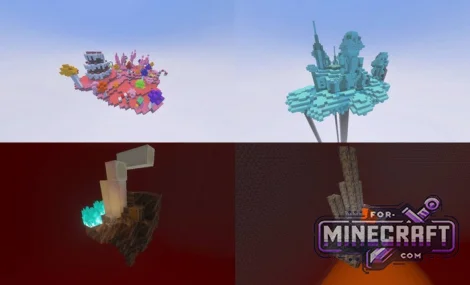 Skyblock Legends Map for Minecraft PE 1.21/26.30.21+