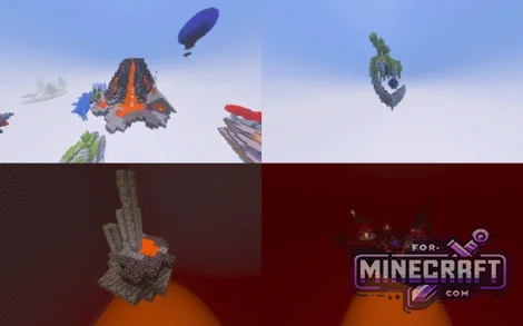 Skyblock Legends Map for Minecraft PE