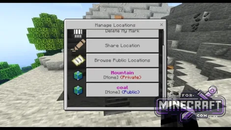 Teleportation Waystone Addon v6.7 for Minecraft Bedrock 26.30+