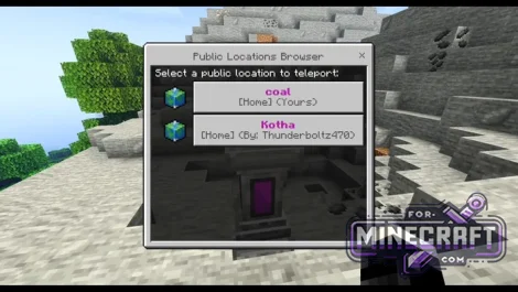 Teleportation Waystone Addon v6.7