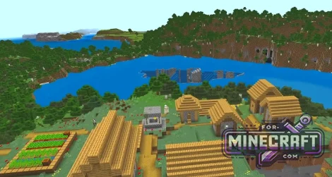 The Lake Sinkhole Seed for Minecraft Bedrock 26.20+