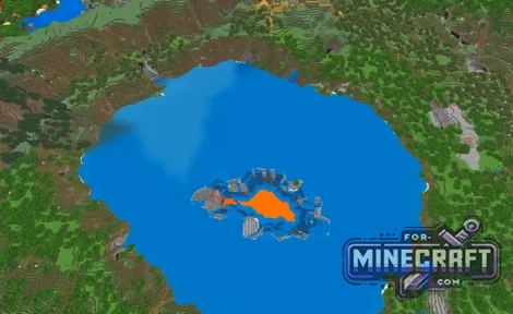 The Lake Sinkhole Seed for Minecraft Bedrock 26.20+