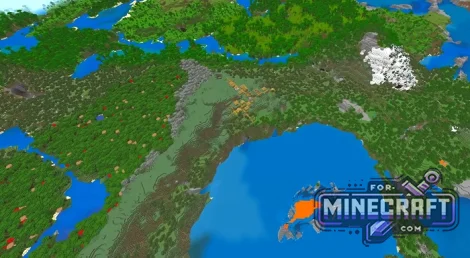 The Lake Sinkhole Seed for Minecraft