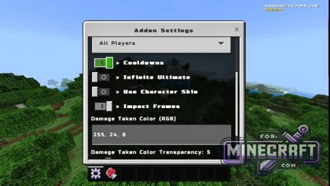 UniversalCraft Addon v1.01