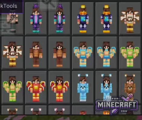 3000+ Skins Mega Pack (20 Skin Packs) for Minecraft Bedrock 1.21/26.X