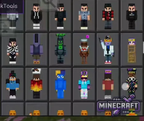 3000+ Skins Mega Pack (20 Skin Packs) for Minecraft Bedrock 1.21/26.X