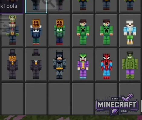 3000+ Skins Mega Pack (20 Skin Packs) for Minecraft Bedrock