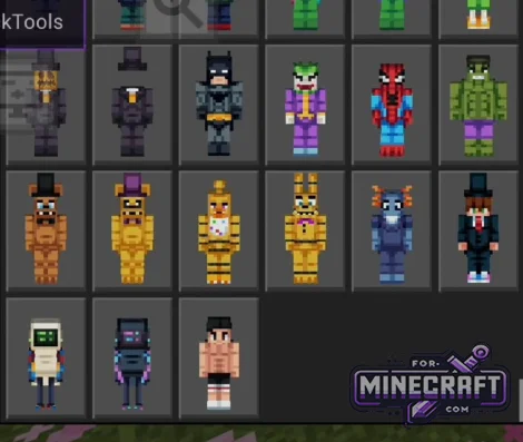3000+ Skins Mega Pack (20 Skin Packs) for Minecraft Bedrock