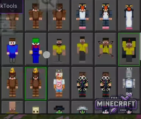 3000+ Skins Mega Pack (20 Skin Packs) for Minecraft Bedrock