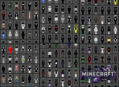 4D Cosmetics (225 Skins) for Minecraft PE 1.26.X