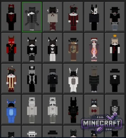4D Cosmetics (225 Skins) for Minecraft PE 1.26.X