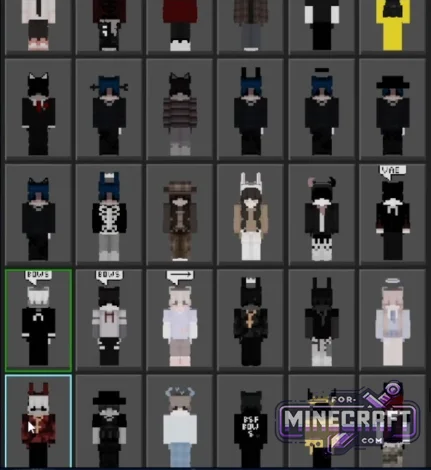 4D Cosmetics (225 Skins)