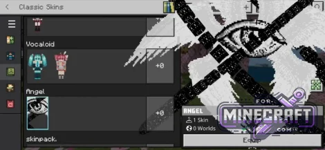 4D/5D Skin Pack for MCPE 1.26 (Multiplayer)