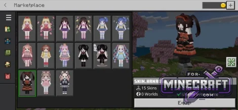 4D/5D Skin Pack for MCPE 1.26