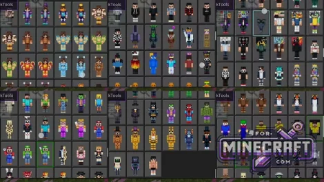3000+ Skins Mega Pack (20 Skin Packs) for Minecraft Bedrock 1.21/26.X
