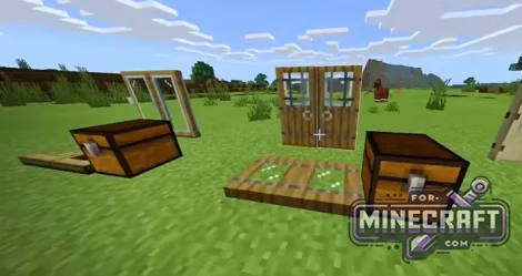 Better Doors Pack for Minecraft Bedrock