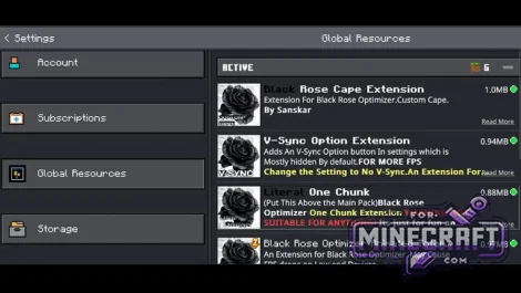 BlackRose Optimizer V3 for Minecraft Bedrock 1.21/26.X