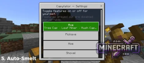 Capytator Addon v1.1.0 (Wood, Ore & Farm)