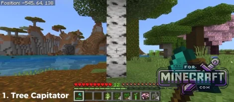Capytator Addon v1.1.0 (Wood, Ore & Farm) for Minecraft Bedrock 26.20