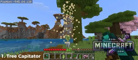 Capytator Addon v1.1.0 (Wood, Ore & Farm) for Minecraft Bedrock 26.20