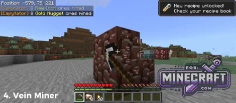 Capytator Addon v1.1.0 (Wood, Ore & Farm) for Minecraft Bedrock 26.20