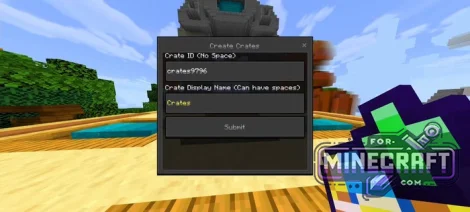 Crates Addon v6.7 for Minecraft Bedrock 1.26