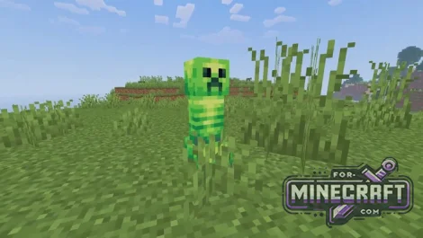 Creeper Overhaul v1.1 for Minecraft Bedrock 26.30